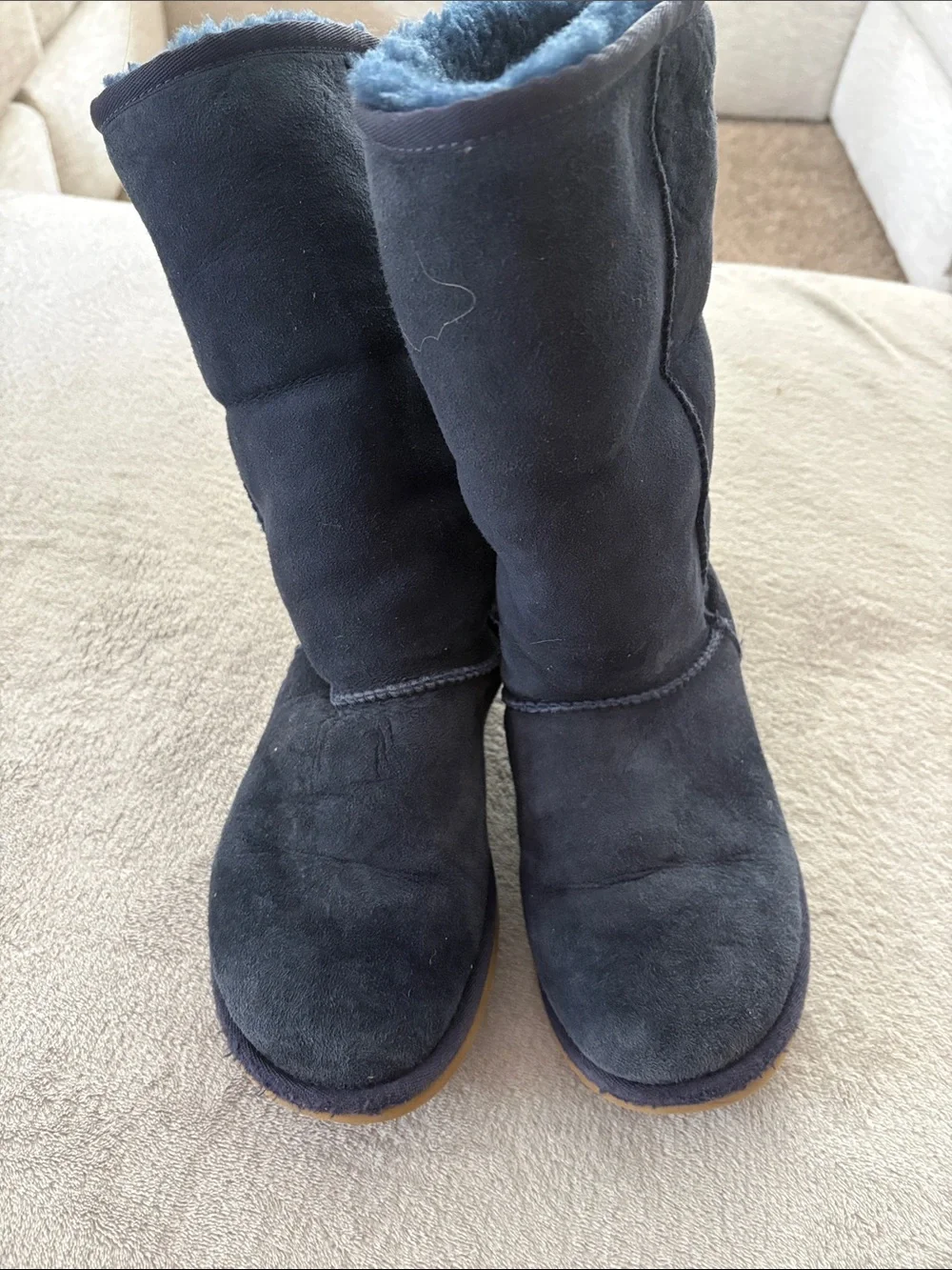 UGG Classic Tall Boots in Navy Blue